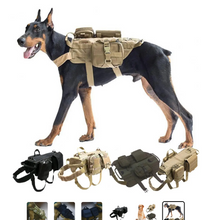 Load image into Gallery viewer, Tactical Military-Style Dog Harness Vest-Furbaby Friends Gifts