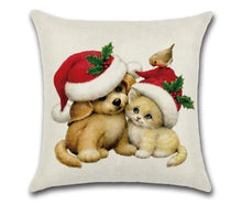 Load image into Gallery viewer, Adorable Festive Cushion Covers-Furbaby Friends Gifts