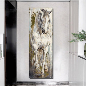 Beautiful Stallion Oil Prints (4 designs available)-Furbaby Friends Gifts