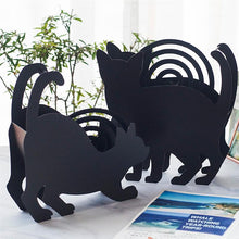 Charger l&#39;image dans la galerie, Black Cat Mosquito Coil Holders-Furbaby Friends Gifts