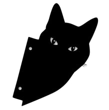 Load image into Gallery viewer, Black Cat Peeping Tom! Garden Ornaments-Furbaby Friends Gifts