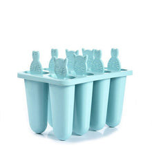 Load image into Gallery viewer, Bunny &amp; Kitty Ice Lolly Tray (6pcs)-Furbaby Friends Gifts