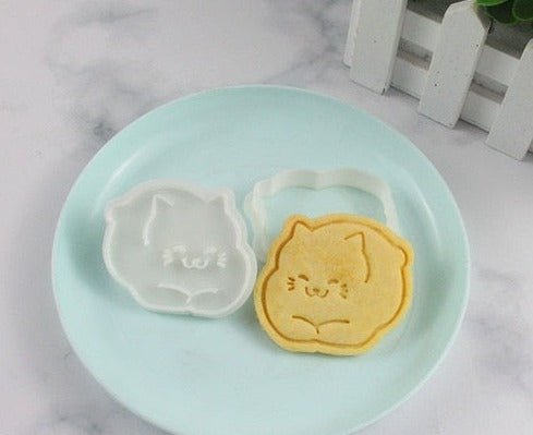 Cartoon Cat Cookie Cutters-Furbaby Friends Gifts