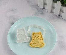 Load image into Gallery viewer, Cartoon Cat Cookie Cutters-Furbaby Friends Gifts