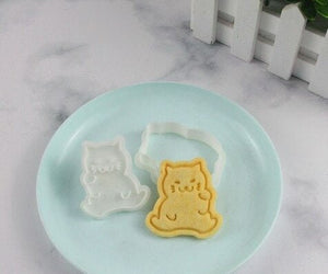 Cartoon Cat Cookie Cutters-Furbaby Friends Gifts