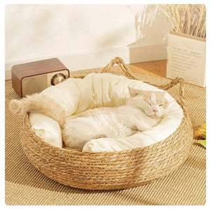 Cat Basket Bed-Furbaby Friends Gifts