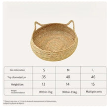 Cargar imagen en el visor de la galería, Cat Basket Bed-Furbaby Friends Gifts