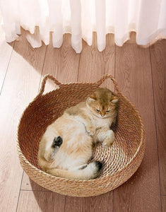 Cat Basket Bed-Furbaby Friends Gifts