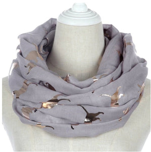 Chiffon Cat Scarf (Looped Style)-Furbaby Friends Gifts