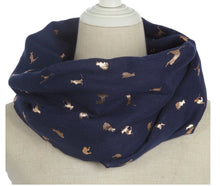 Laden Sie das Bild in den Galerie-Viewer, Chiffon Cat Scarf (Looped Style)-Furbaby Friends Gifts