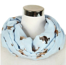 Laden Sie das Bild in den Galerie-Viewer, Chiffon Cat Scarf (Looped Style)-Furbaby Friends Gifts