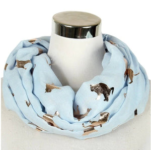 Chiffon Cat Scarf (Looped Style)-Furbaby Friends Gifts