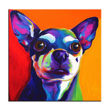 Carregar imagem no visualizador da galeria, Chihuahua Canvas Oil Print-Furbaby Friends Gifts