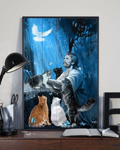 Charger l&#39;image dans la galerie, &#39;Christmas Peace&#39; Canvas Oil Prints-Furbaby Friends Gifts