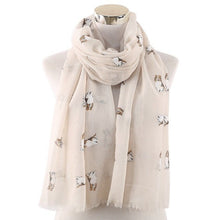 Load image into Gallery viewer, Collie Chiffon Scarf-Furbaby Friends Gifts