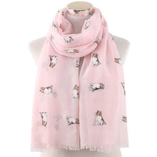 Load image into Gallery viewer, Collie Chiffon Scarf-Furbaby Friends Gifts