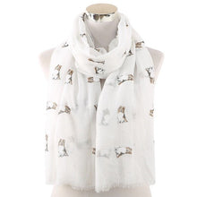 Load image into Gallery viewer, Collie Chiffon Scarf-Furbaby Friends Gifts