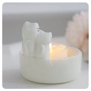 Cute Cat Candle Holder-Furbaby Friends Gifts