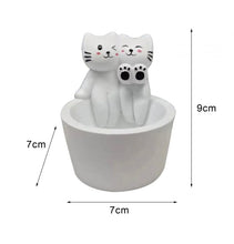 Charger l&#39;image dans la galerie, Cute Cat Candle Holder-Furbaby Friends Gifts