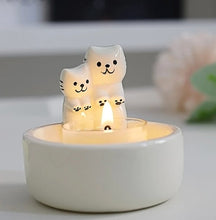 Charger l&#39;image dans la galerie, Cute Cat Candle Holder-Furbaby Friends Gifts