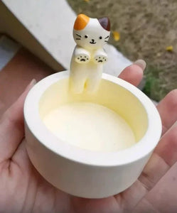 Cute Cat Candle Holder-Furbaby Friends Gifts