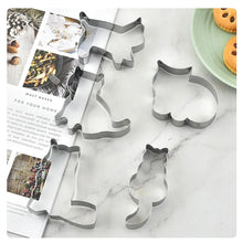 Charger l&#39;image dans la galerie, Cute Kitty Cookie Cutters (5 pack)-Furbaby Friends Gifts