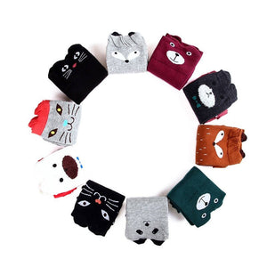 Cute Knee High Cotton Socks-Furbaby Friends Gifts