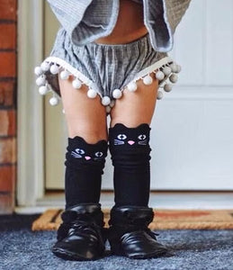 Cute Knee High Cotton Socks-Furbaby Friends Gifts