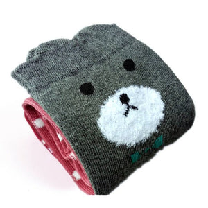 Cute Knee High Cotton Socks-Furbaby Friends Gifts