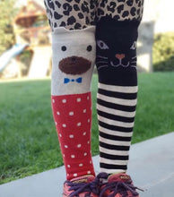 Laden Sie das Bild in den Galerie-Viewer, Cute Knee High Cotton Socks-Furbaby Friends Gifts