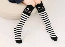 Laden Sie das Bild in den Galerie-Viewer, Cute Knee High Cotton Socks-Furbaby Friends Gifts