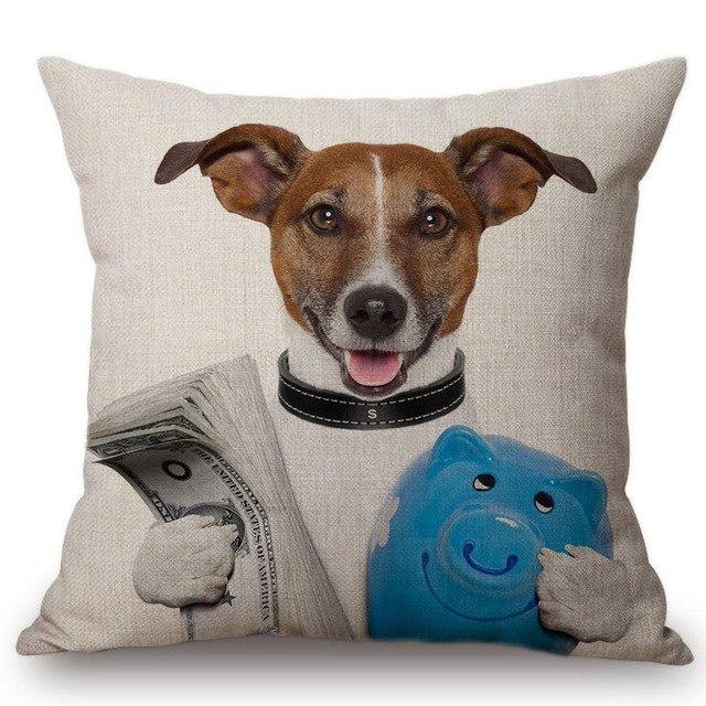 Dog-Jobs Cushion Cover-Furbaby Friends Gifts