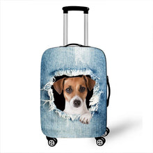 Carregar imagem no visualizador da galeria, Dog-Themed Suitcase Protective Covers-Furbaby Friends Gifts