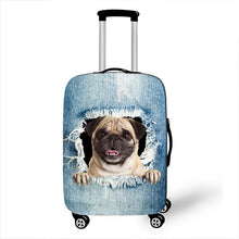 Charger l&#39;image dans la galerie, Dog-Themed Suitcase Protective Covers-Furbaby Friends Gifts