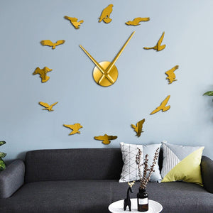 Falconry Wall Clock-Furbaby Friends Gifts