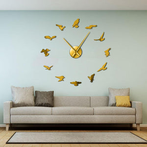 Falconry Wall Clock-Furbaby Friends Gifts