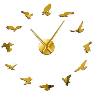 Falconry Wall Clock-Furbaby Friends Gifts