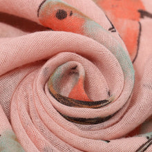 Cargar imagen en el visor de la galería, Floaty &#39;Robin Red-Breast&#39; Chiffon Scarf-Furbaby Friends Gifts