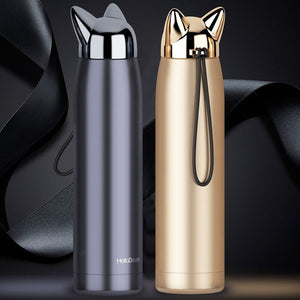 Glamourpuss Double Wall Thermos Vacuum Flask-Furbaby Friends Gifts