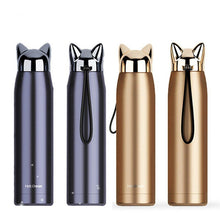 Load image into Gallery viewer, Glamourpuss Double Wall Thermos Vacuum Flask-Furbaby Friends Gifts