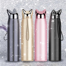 Charger l&#39;image dans la galerie, Glamourpuss Double Wall Thermos Vacuum Flask-Furbaby Friends Gifts