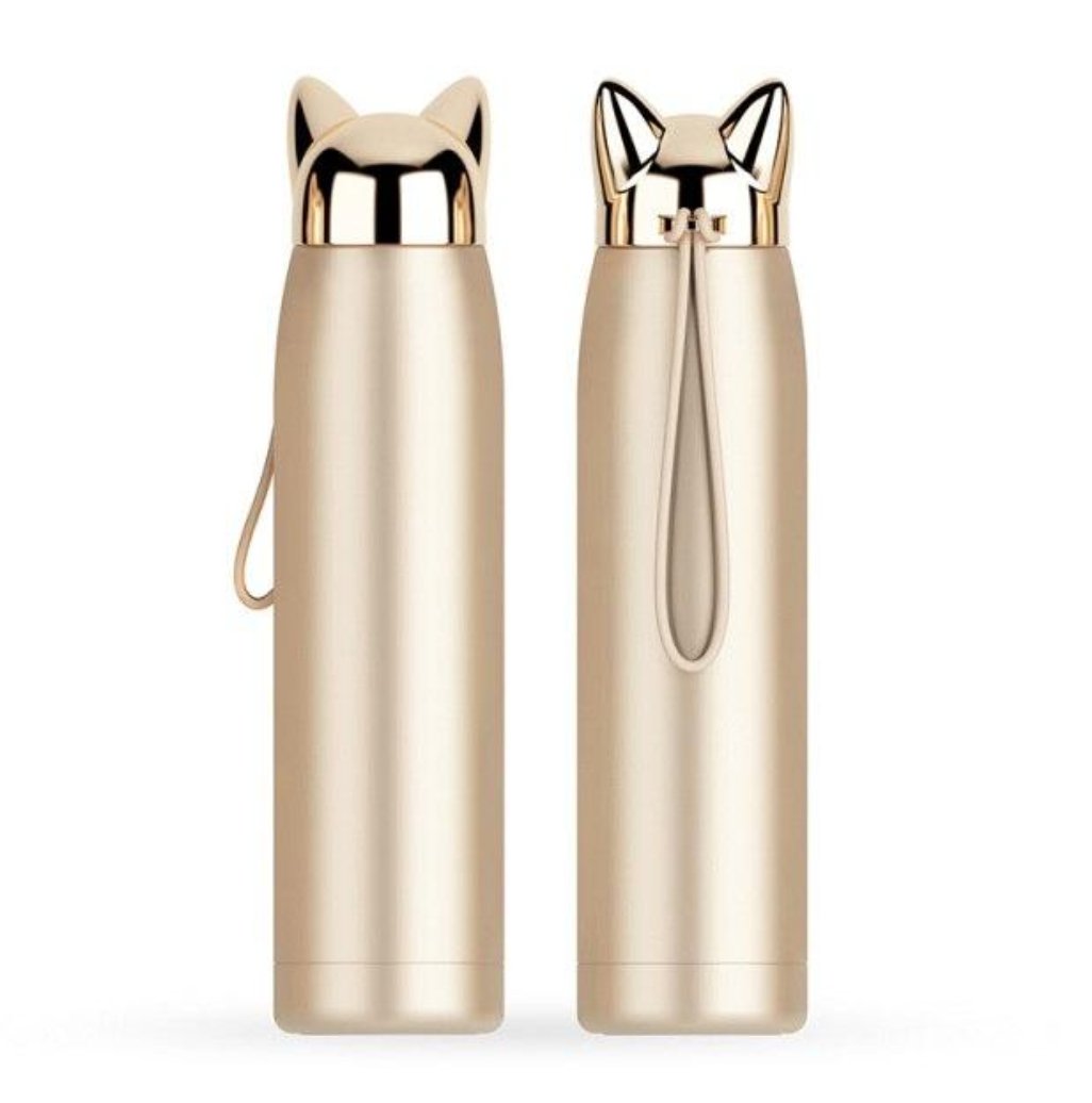 Glamourpuss Double Wall Thermos Vacuum Flask-Furbaby Friends Gifts