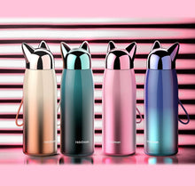 Load image into Gallery viewer, Glamourpuss Double Wall Thermos Vacuum Flask-Furbaby Friends Gifts