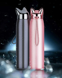 Glamourpuss Double Wall Thermos Vacuum Flask-Furbaby Friends Gifts