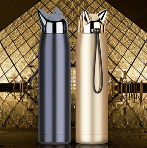 Glamourpuss Double Wall Thermos Vacuum Flask-Furbaby Friends Gifts