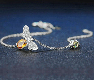 Gold/ Silver Bumble Bee Bracelet-Furbaby Friends Gifts