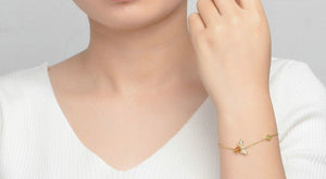 Gold/ Silver Bumble Bee Bracelet-Furbaby Friends Gifts