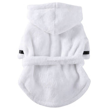 Load image into Gallery viewer, Hooded Pet Bathrobe-Furbaby Friends Gifts