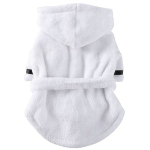 Hooded Pet Bathrobe-Furbaby Friends Gifts