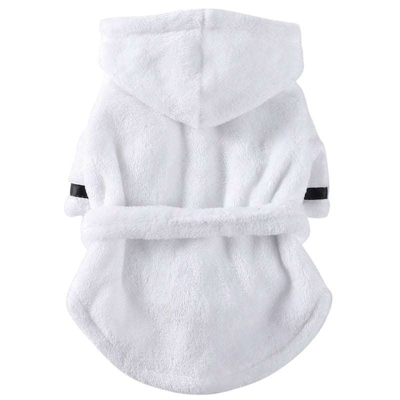 Hooded Pet Bathrobe-Furbaby Friends Gifts